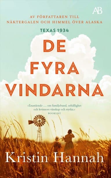 Omslag till boken De fyra vindarna av Kristin Hannah