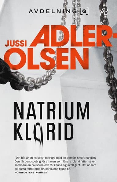 Omslag till boken Natriumklorid av Jussi Adler-Olsen
