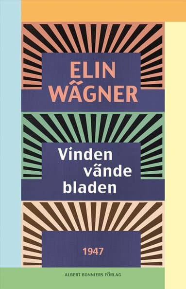 Omslag till boken Vinden vände bladen av Elin Wägner