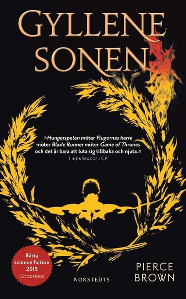 Omslag till boken Gyllene sonen av Pierce Brown