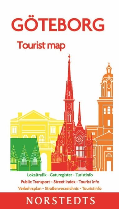 Göteborg Tourist Map : Skala 1:10 000