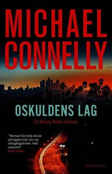 Omslag till boken Oskuldens lag av Michael Connelly