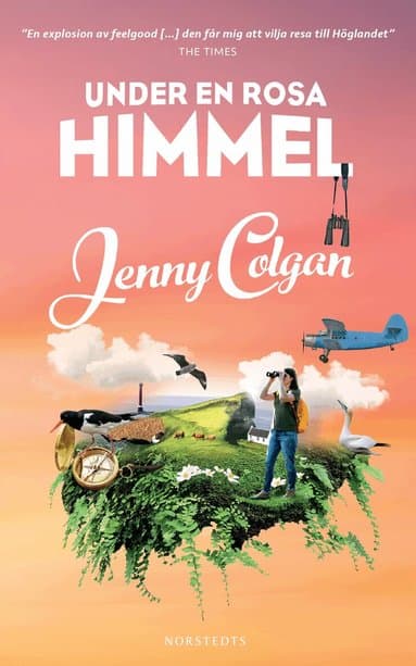 Omslag till boken Under en rosa himmel av Jenny Colgan