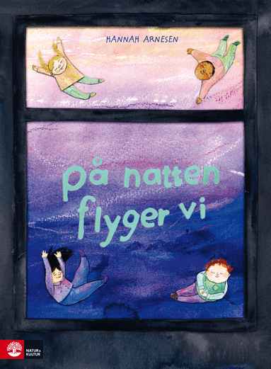 Omslag till boken På natten flyger vi av Hannah Arnesen