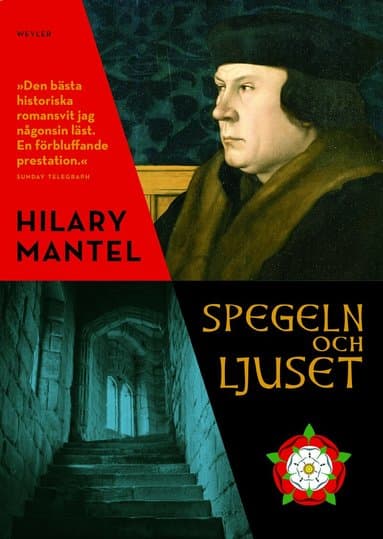 Omslag till boken Spegeln och ljuset av Hilary Mantel