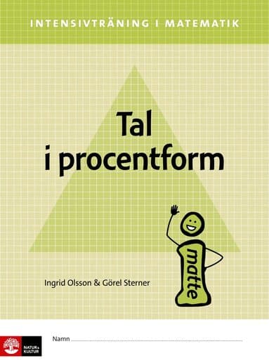 Intensivträning ma åk 4-6 Tal i procentform Elevhä