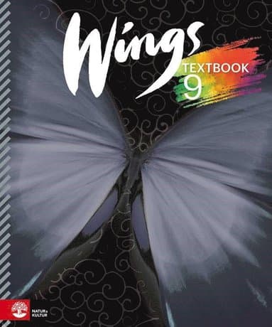 Wings 9 Textbook, inkl ljudfiler