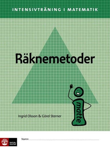 Intensivträning ma åk 4-6 Räknemetoder Elevhäfte