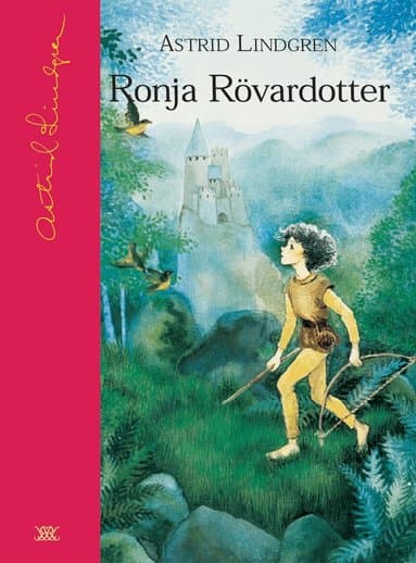 Omslag till boken Ronja Rövardotter av Astrid Lindgren