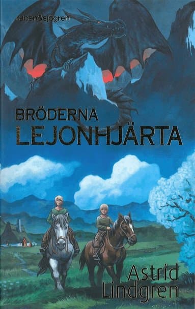 Omslag till boken Bröderna Lejonhjärta av Astrid Lindgren