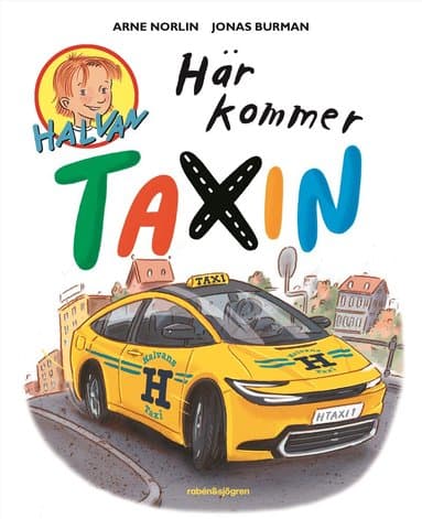 Omslag till boken Här kommer taxin av Arne Norlin