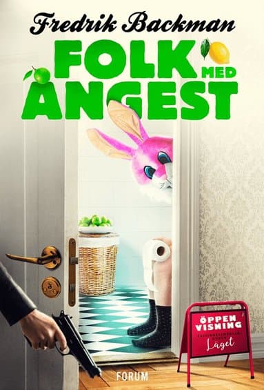 Omslag till boken Folk med ångest av Fredrik Backman