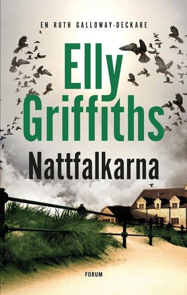 Omslag till boken Nattfalkarna av Elly Griffiths