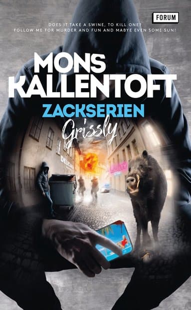 Omslag till boken Grissly av Mons Kallentoft