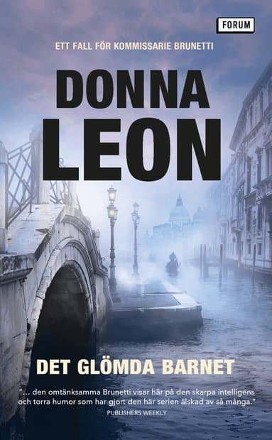 Omslag till boken Det glömda barnet av Donna Leon