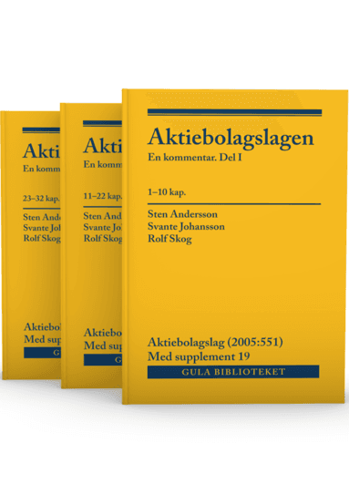 Aktiebolagslagen, del I-III : en kommentar