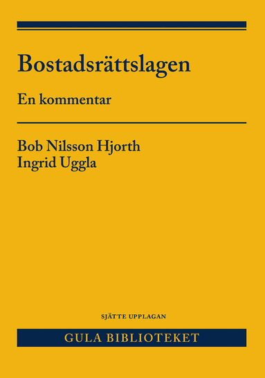 Bostadsrättslagen : en kommentar
