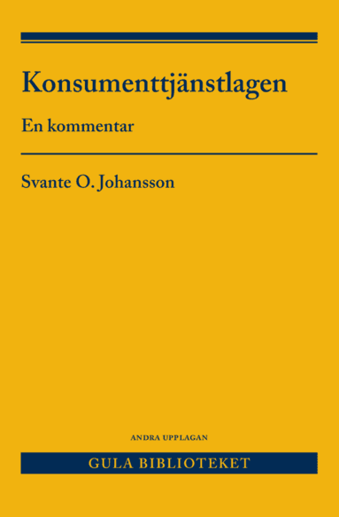 Konsumenttjänstlagen : en kommentar