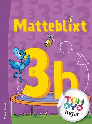 Matteblixt 3b Elevpaket - Tryckt bok + Digital elevlicens 12 mån