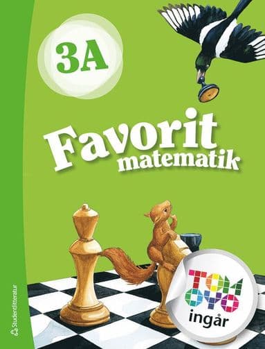 Favorit matematik 3A Elevpaket - Tryckt bok + Digital elevlicens 12 mån