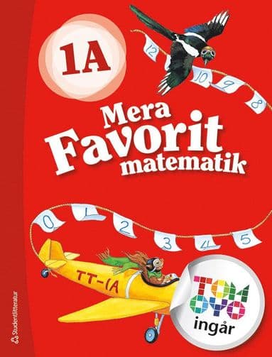 Mera Favorit matematik 1A Elevpaket - Tryckt bok + Digital elevlicens 12 mån