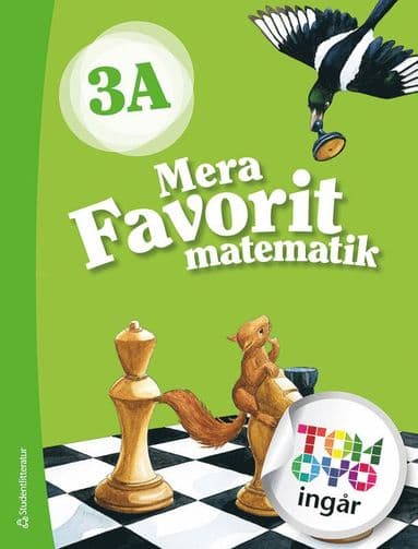 Mera Favorit matematik 3A Elevpaket - Tryckt bok + Digital elevlicens 12 mån