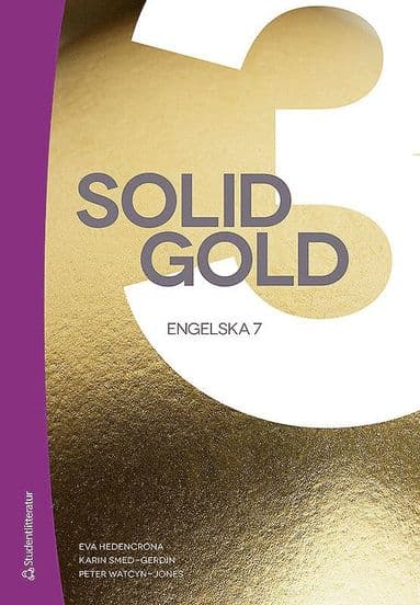 Solid Gold 3 Elevpaket - Tryckt bok + Digital elevlicens 36 mån