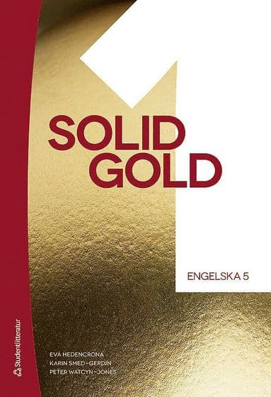 Solid Gold 1 Elevpaket - Tryckt bok + Digital elevlicens 36 mån