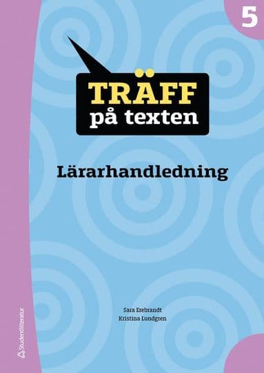 Träff på texten 5 Lärarpaket - Tryckt bok + Digital lärarlicens 36 mån
