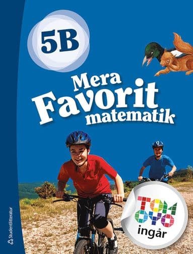 Mera Favorit matematik 5B Elevpaket - Tryckt bok + Digital elevlicens 12 mån