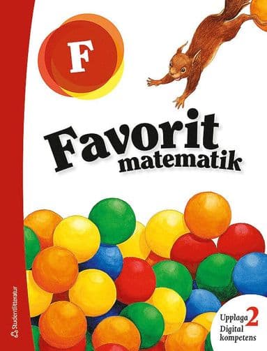 Favorit matematik Förskoleklass Elevpaket - Tryckt + Digital elevlicens 12 mån