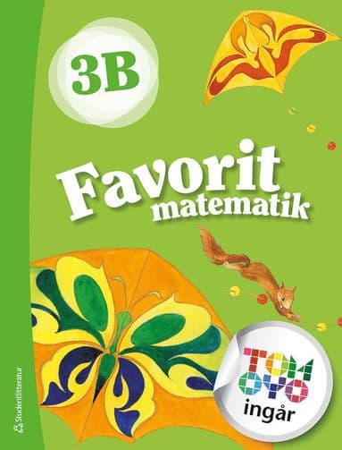 Favorit matematik 3B Elevpaket - Tryckt bok + Digital elevlicens 12 mån