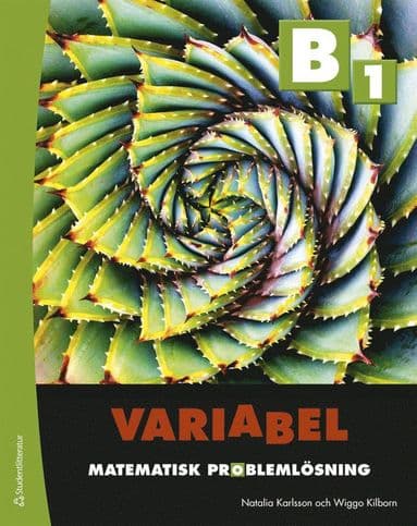 Variabel B1 Elevpaket - Tryckt bok + Digital elevlicens 12 mån - Matematisk problemlösning