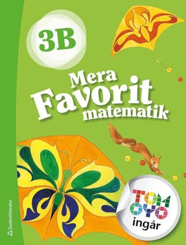 Mera Favorit matematik 3B Elevpaket - Tryckt bok + Digital elevlicens 12 mån