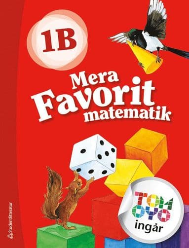 Mera Favorit matematik 1B Elevpaket - Tryckt bok + Digital elevlicens 12 mån