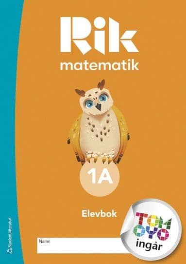 Rik matematik 1A Elevpaket - Tryckt bok + Digital elevlicens 12 mån