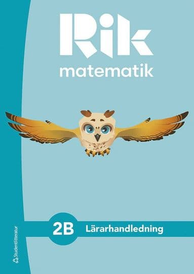 Rik matematik 2B Lärarpaket - Tryckt bok + Digital lärarlicens 36 mån