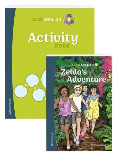 Team English B - Elevpaket Tryckt böcker + Digital elevlicens 12 mån