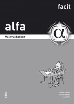 Matematikboken Alfa Facit