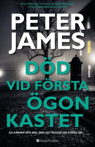 Omslag till boken Död vid första ögonkastet av Peter James