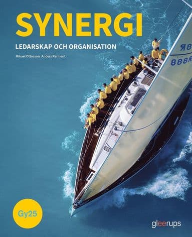 Synergi Ledarskap och organisation, bok, Gy25 : Ledarskap och Organisation