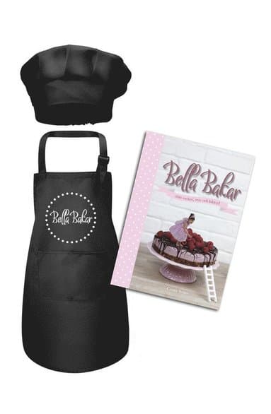 Bella Bakar : utan socker, vete och laktos! + Barnförkläde och kockmössa