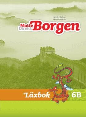 Matte Direkt Borgen Läxbok 6B Ny upplaga