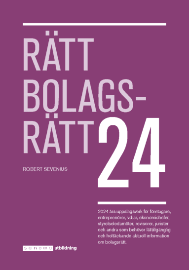 Rätt Bolagsrätt 2024