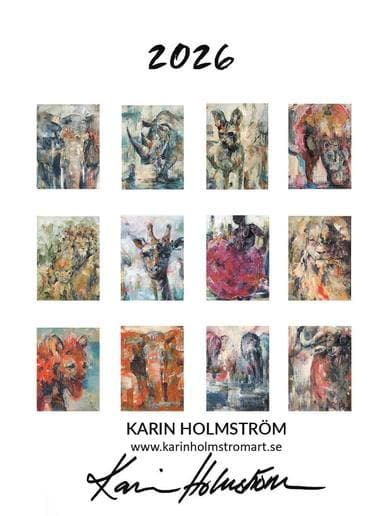 Konstkalender "Wild in Africa" 2026