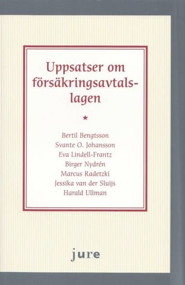 Uppsatser om försäkringsavtalslagen