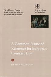 A common frame of reference for European contract law