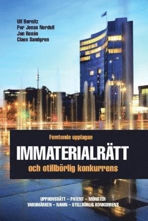 Immaterialrätt och otillbörlig konkurrens - upphovsrätt - patent - mönster - varumärken - namn - otillbörlig konkurrens