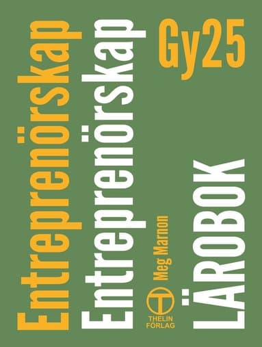 Entreprenörskap Gy25 - Lärobok