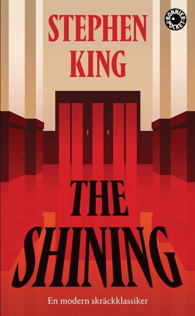 Omslag till boken The Shining - Varsel av Stephen King